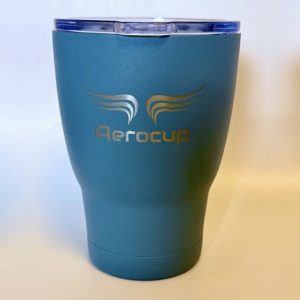 Aerocup® 12oz/340ml with sip-lid (fits ALL Airbus, B757 and B737 cup holders) (Copy)